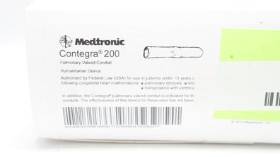 Medtronic 200H20 Contegra 200 Pulmonary Valved Conduit 20mm (x)
